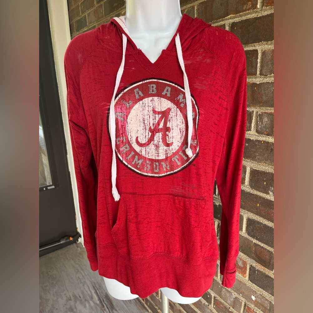University of Alabama Crimson Hoodie Sz M